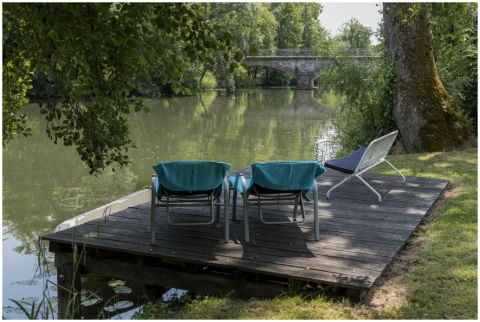 Au bord de la Dronne, Vakantiehuis, Dordogne / Nouvelle-Aquitaine, people: 6