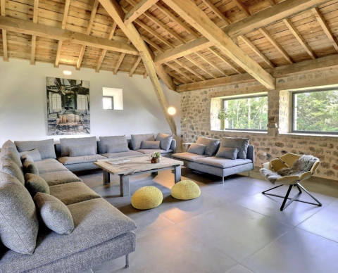 Au Mont d'Ardèche, Vakantiehuis, Ardeche, people: 21