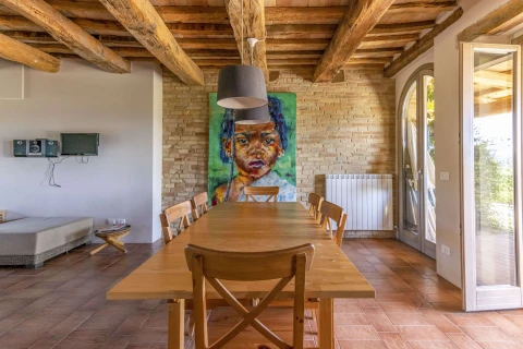 Azienda Mastro - Verdicchio, Vakantiehuis, Le Marche, people: 4