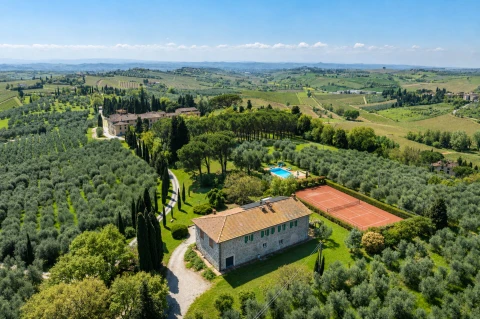 Maison de vacances en Toscane pour 16 personnes - Casale di Vinci