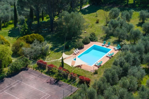 Maison de vacances en Toscane pour 16 personnes - Casale di Vinci