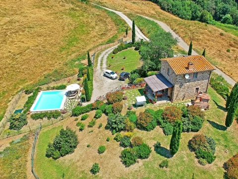 Castelmuzio, Vakantiehuis, Toscane, people: 4