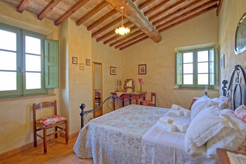 Castelmuzio, vakantiehuisVilla, Toscane, people: 4