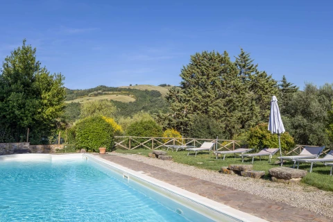Vakantiehuis in Toscane voor 13 personen - Fonte dell'Orcia