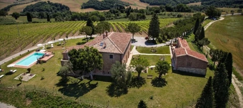 Giardino (le rose), vakantiehuisVilla, Toscane, people: 4