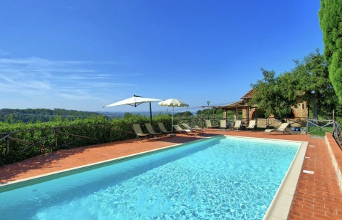 Il Frantoio, Vakantiehuis, Toscane, people: 18