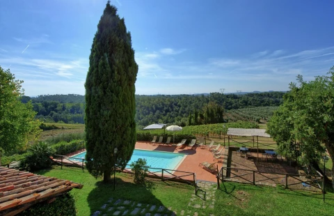 Il Frantoio, Vakantiehuis, Toscane, people: 18