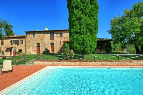 Il Frantoio, Vakantiehuis, Toscane, people: 18