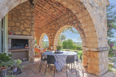 Maison de vacances en Côte d'azur pour 8 personnes - La Bastide des Tourrettes