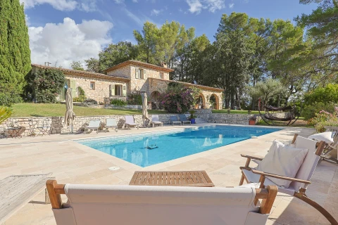 Maison de vacances en Côte d'azur pour 8 personnes - La Bastide des Tourrettes