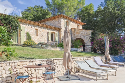 Maison de vacances en Côte d'azur pour 8 personnes - La Bastide des Tourrettes