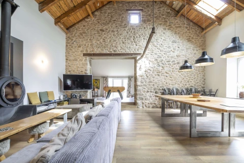 La Bergerie des champs, Vakantiehuis, Ardeche, people: 15