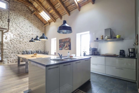 La Bergerie des champs, Vakantiehuis, Ardeche, people: 15