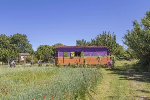 La Roulotte, Vakantiehuis, Provence, people: 2