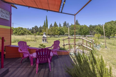 La Roulotte, Vakantiehuis, Provence, people: 2