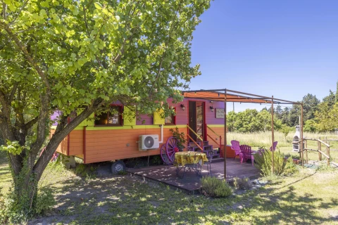 La Roulotte, Vakantiehuis, Provence, people: 2