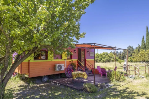 La Roulotte, Vakantiehuis, Provence, people: 2