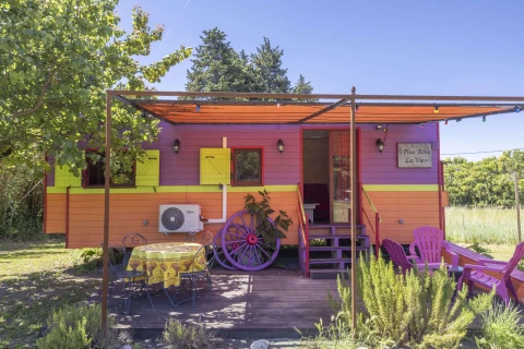 La Roulotte, Vakantiehuis, Provence, people: 2