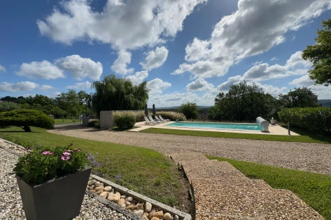 La terrasse, Vakantiehuis, Dordogne / Nouvelle-Aquitaine, people: 6