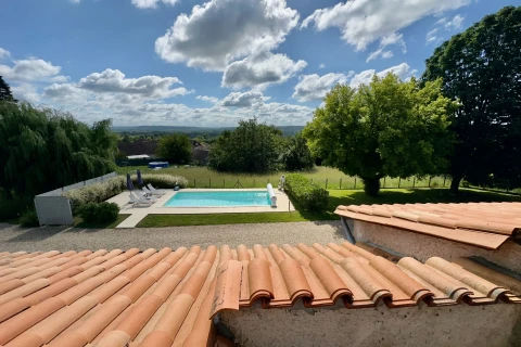 La terrasse, Vakantiehuis, Dordogne / Nouvelle-Aquitaine, people: 6