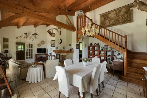 La terrasse, Vakantiehuis, Dordogne / Nouvelle-Aquitaine, people: 6