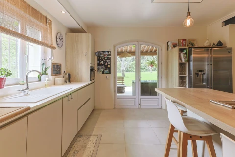 Le Jardin des Chênes, Vakantiehuis, Provence, people: 8