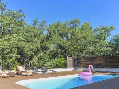 Le Jardin des Chênes, Vakantiehuis, Provence, people: 8