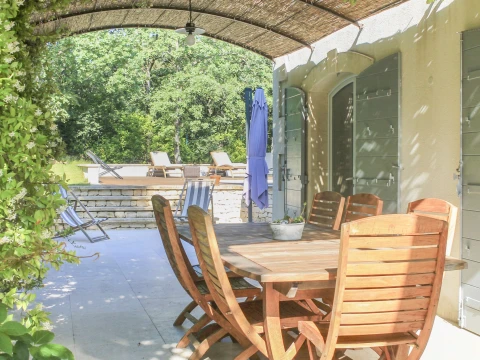 Le Jardin des Chênes, Vakantiehuis, Provence, people: 8