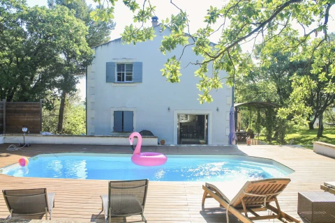 Le Jardin des Chênes, Vakantiehuis, Provence, people: 8