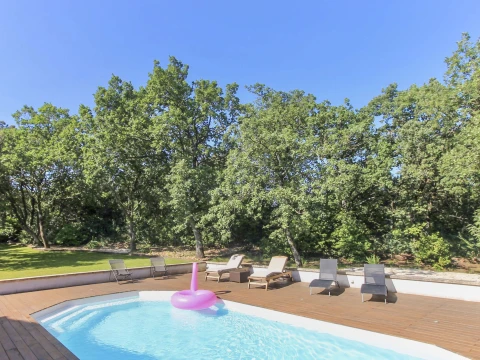 Le Jardin des Chênes, Vakantiehuis, Provence, people: 8