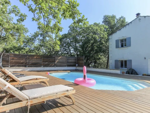 Le Jardin des Chênes, Vakantiehuis, Provence, people: 8