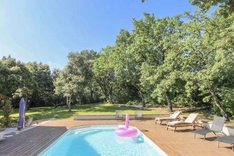 Le Jardin des Chênes, Vakantiehuis, Provence, people: 8