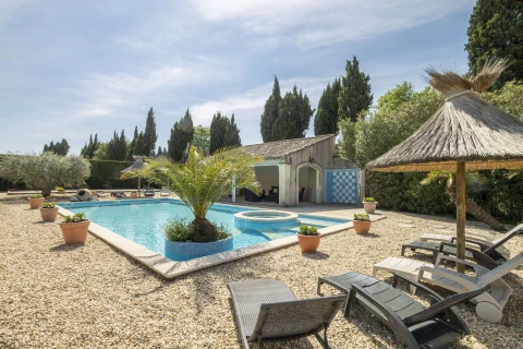 Le Mas de Laurette, Vakantiehuis, Provence, people: 10