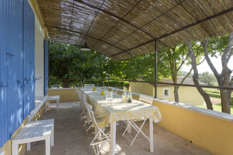 Les Amandiers, Vakantiehuis, Provence, people: 10