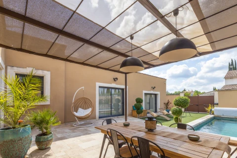 Les Murmures, Vakantiehuis, Provence, people: 6