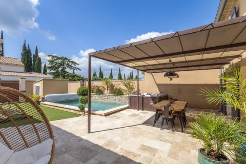 Les Murmures, Vakantiehuis, Provence, people: 6