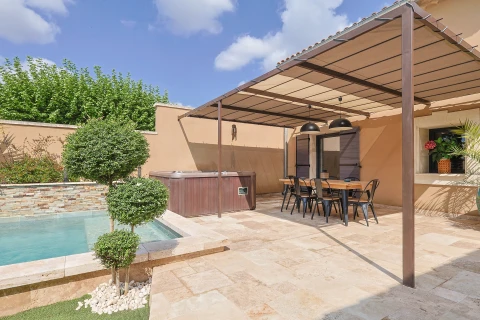 Les Murmures, Vakantiehuis, Provence, people: 6