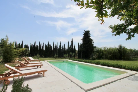 Les Platanes, Vakantiehuis, Provence, people: 8