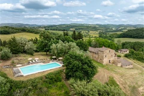 Holiday home in Tuscany for 10 people - Lilliano