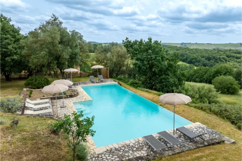 Holiday home in Tuscany for 10 people - Lilliano