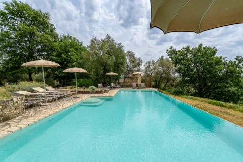 Holiday home in Tuscany for 10 people - Lilliano