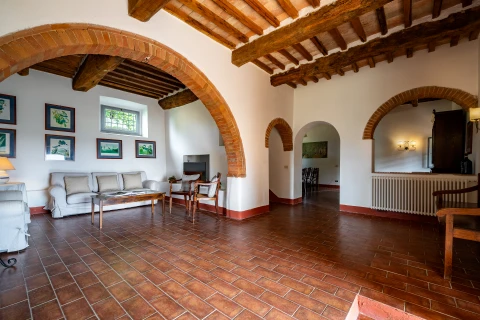 Holiday home in Tuscany for 10 people - Lilliano