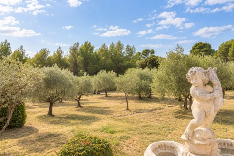 Holiday home in Provence for 10 people - Lou Pebre