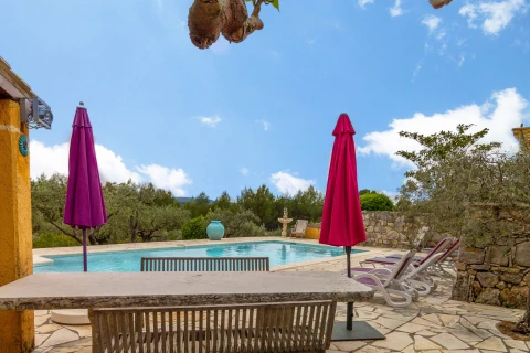 Lou Pebre, Vakantiehuis, Provence, people: 10