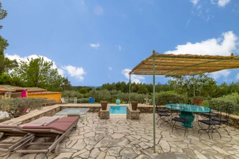 Lou Pebre, Vakantiehuis, Provence, people: 10