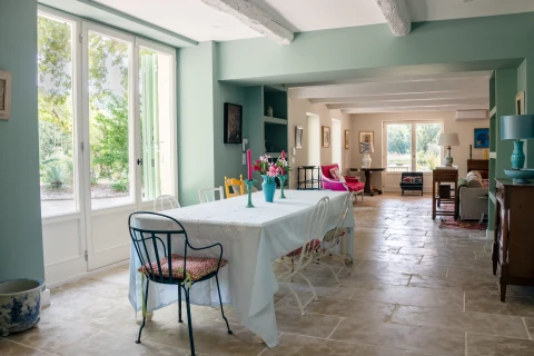 Vakantiehuis in Provence voor 10 personen - Mas de Verquieres
