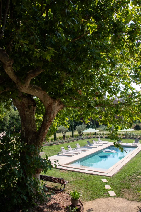 Vakantiehuis in Provence voor 10 personen - Mas de Verquieres