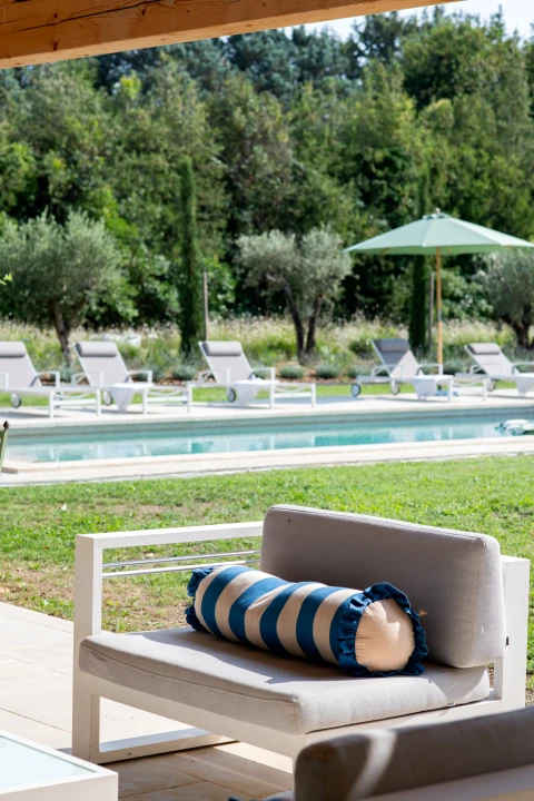 Vakantiehuis in Provence voor 10 personen - Mas de Verquieres