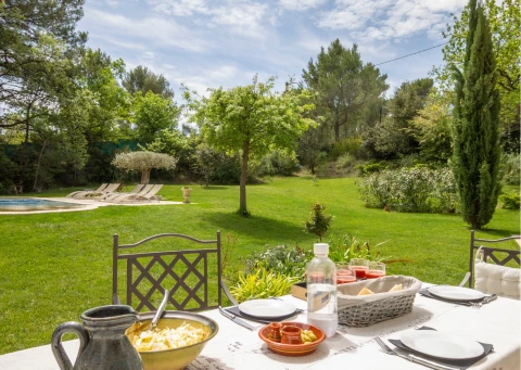 Mas des Ecureuils, Vakantiehuis, Provence, people: 8