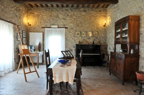 Podere Elvella (Nibbio), vakantiehuisVilla, Toscane, people: 3